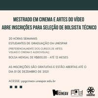 Mestrado Em Cinema E Artes Do V Deo Abre Inscri Es Para Sele O De