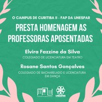 O Campus De Curitiba Ii Fap Unespar Presta Homenagens As Professoras