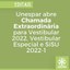 Unespar abre Chamada Extraordinária para Vestibular 2022, Vestibular Especial e SiSU 2022-1