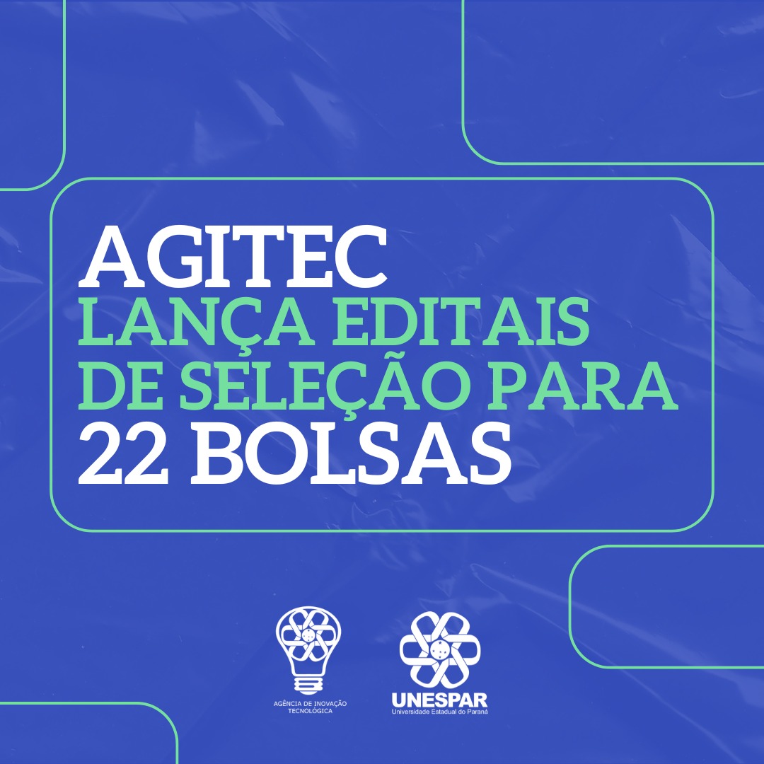 Agitec lança editais.jfif