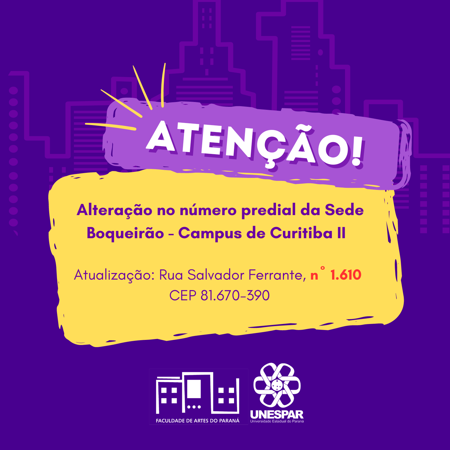 Alteração no número do  prédio Boqueirão.png