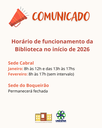 Horário da Biblioteca