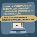 Estudantes de pós-graduação podem pedir ID Estudantil da Unespar