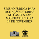 Sessão Pública para licitação de obras no Campus de Curitiba II aconteceu no dia 19 de novembro..png