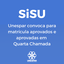 SiSU: Unespar convoca para matrícula aprovados e aprovadas em Quarta Chamada