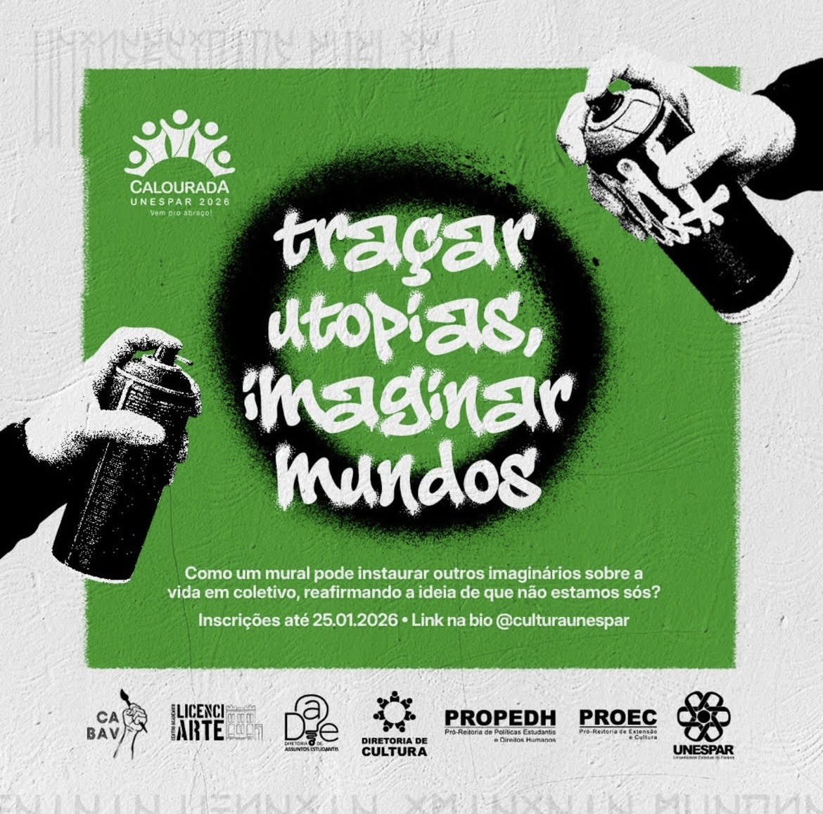 Traçar utopias, imaginar mundos